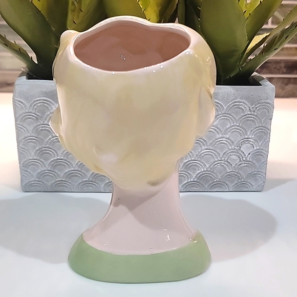 Lady Head Vase Vintage Velco 10758 Japan - Picture 4 of 10